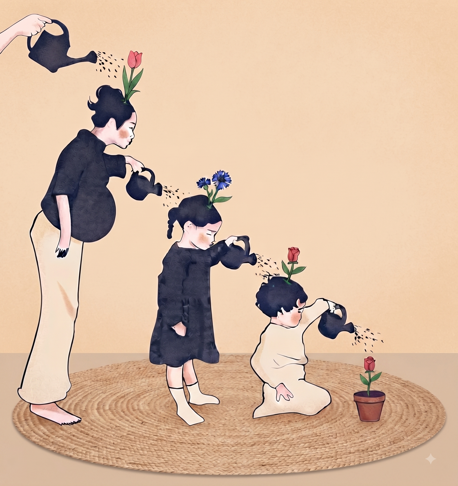 Illustration representing counselling across developmental life stages