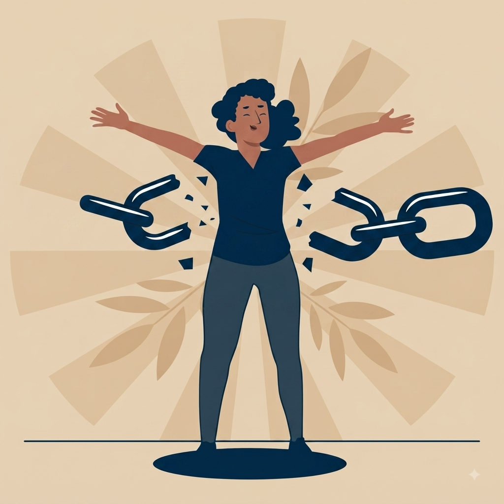 Illustration representing behaviour modification techniques in counselling