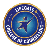 Lifegate College of Counselling crest logo